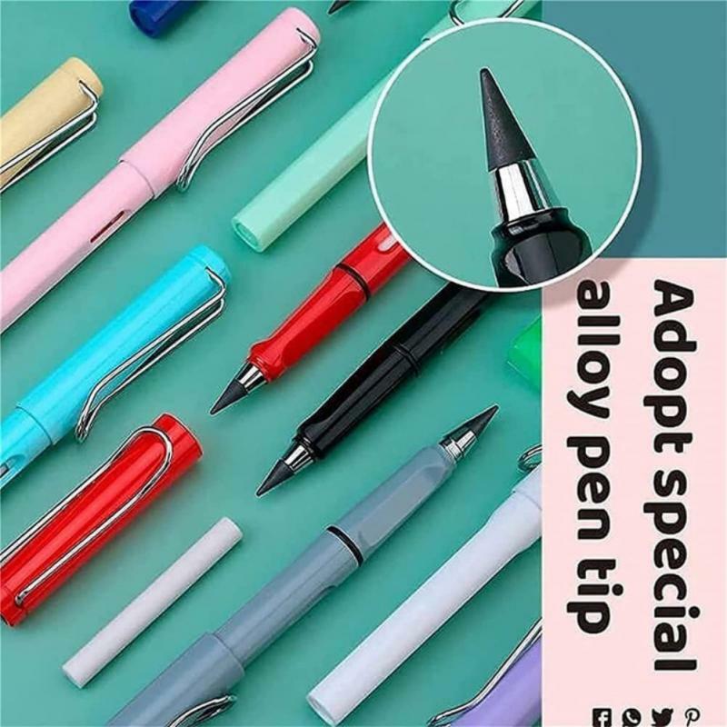غير محدود الكتابة الأبدية قلم رصاص لا قلم حبر قابلة لإعادة الاستخدام أقلام للطلاب الفن رسم أدوات الرسم على الحائط الاطفال هدايا فريدة