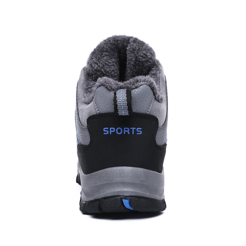 2021 الرجال الشتاء أحذية جلدية مقاومة للماء الثلوج الأحذية زائد المخملية سوبر الدافئة أحذية للرجال في الهواء الطلق رجالي أحذية التنزه