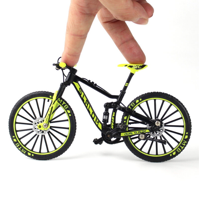 سبيكة صغيرة سباق دراجة لعبة صغيرة دراجة هوائية جبلية للسيارة ديكور المنزل