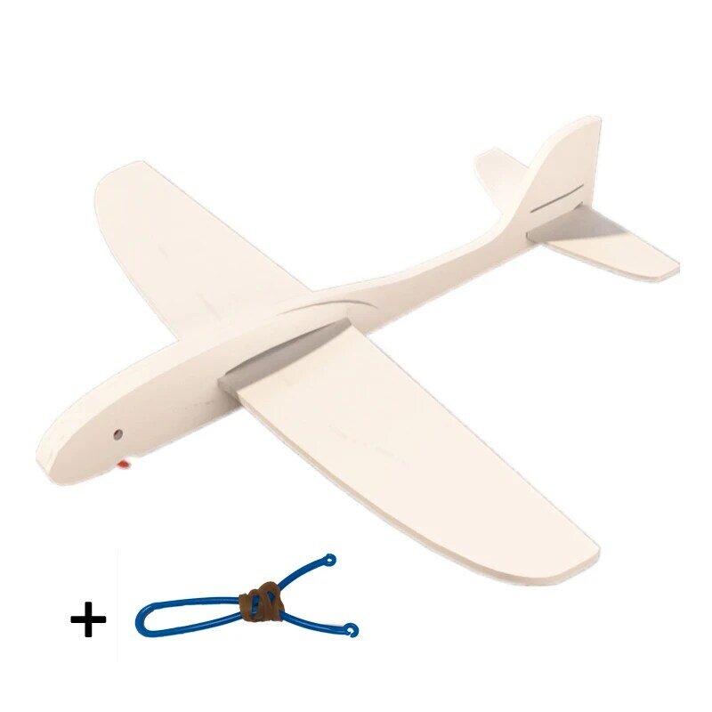 لتقوم بها بنفسك رغوة طائرة شراعية مقلاع نموذج طائرة لعب للأطفال في الهواء الطلق لعبة تفاعلية تجميعها طائرة شريط مطاطي للأطفال gif