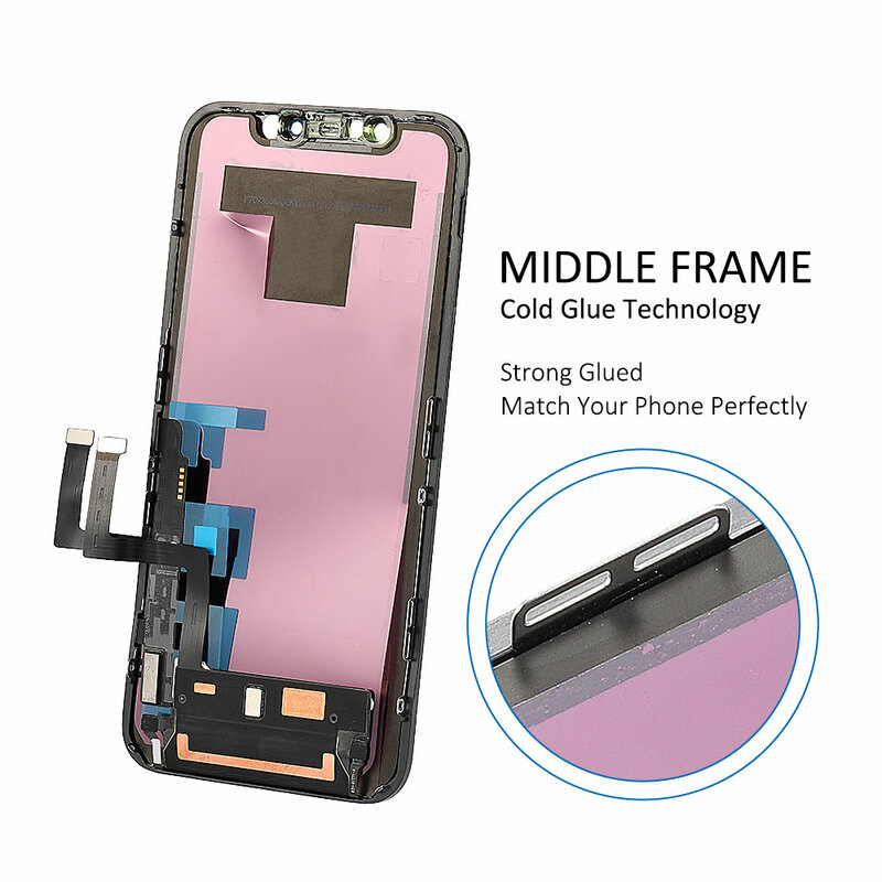 شاشة LCD من الدرجة الأولى لهواتف iPhone 11 Incell X XS XR شاشة بديلة مع محول رقمي باللمس ثلاثي الأبعاد مجموعة Pantalla iPhone 11 أدوات مجانية