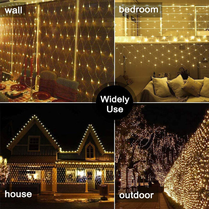 100 متر اكليل LED سلسلة أضواء اكليل 30 فولت الجنية عطلة في الهواء الطلق شارع جارلاند 2021 عيد الميلاد حفل زفاف ديكور غرفة نوم