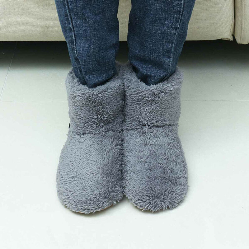 الشتاء USB سخان القدم الأحذية أفخم الدافئة النعال الكهربائية قدم ساخنة قابل للغسل الأحذية الكهربائية الاحترار وسادة التدفئة النعال