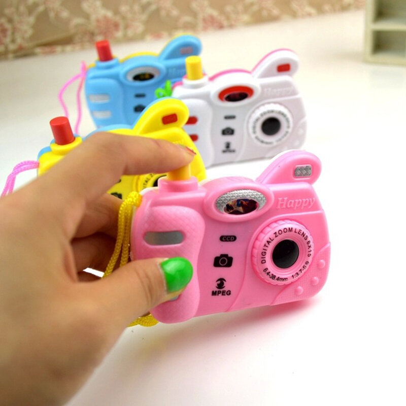Kawaii الطفل التعليمية البلاستيك كاميرا ذكية محاكاة الرقمية تطوير الذكاء عيد الميلاد عيد ميلاد اللعب لون عشوائي