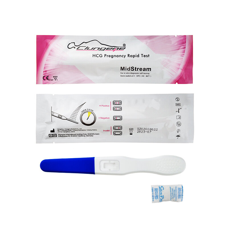 اختبار بول الحمل ، 20 قطعة ، كشف الحمل ، مسرع ، شحن مجاني