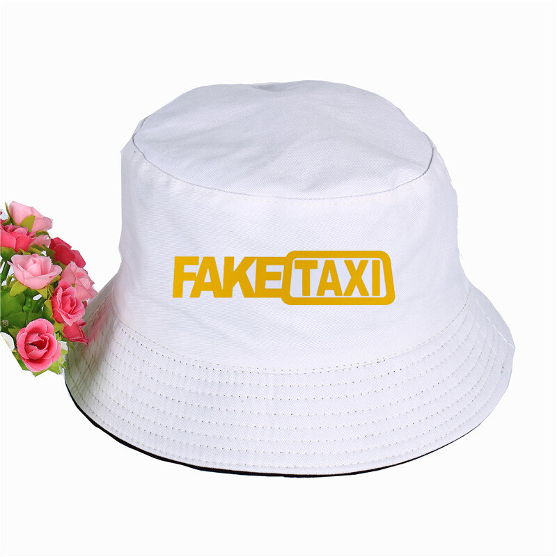 وهمية تاكسي مطبوعة دلو القبعات الصيف عالية الجودة صياد hatWomen الرجال صياد قبعة في الهواء الطلق ظلة قبعة الصيد قبعة