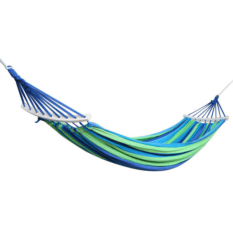 Double Hammock Lazy Bed Chair 450 LBS Portable Travel Camping Hanging Hammock 