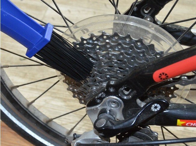 البلاستيك الدراجات النارية سلسلة دراجات فرشاة نظيفة والعتاد الجرونج فرشاة الأنظف في الهواء الطلق الأنظف أدوات الغسيل bisiklet