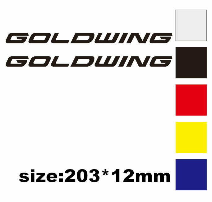 ملصق عاكس خوذة دراجة نارية الزخرفية يصلح ل goldwing