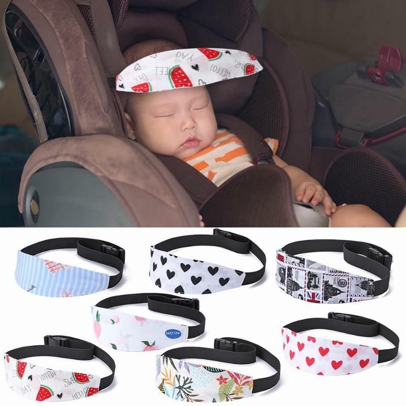 الرضع مقعد سيارة للأطفال داعم رأس حزام الأطفال الربط حزام قابل للتعديل بلايبس النوم الموضع الطفل السلامة حزام وسادة