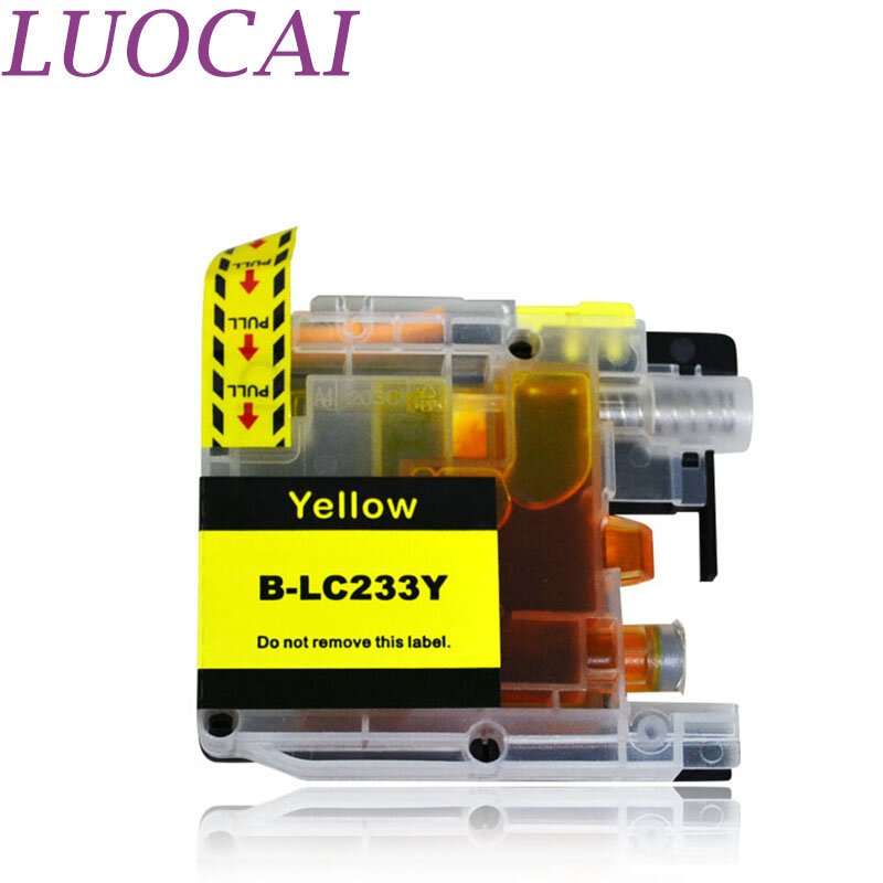 LuoCai LC233 LC231 4 قطع خراطيش الحبر متوافقة لأخيه MFC-J4620DW J5720DW J5320DW DCP-J4120DW الطابعات