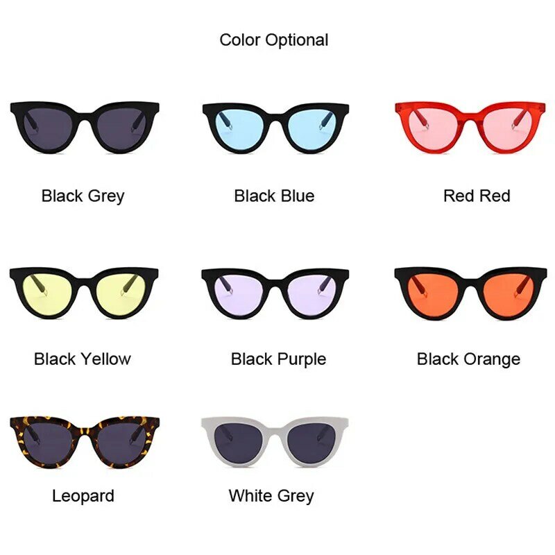 لطيف القط العين النظارات الشمسية النساء الفاخرة العلامة التجارية مصمم Vintage نظارات شمسية الإناث نظارات للرجال الذكور Gafas دي سول UV400 N089