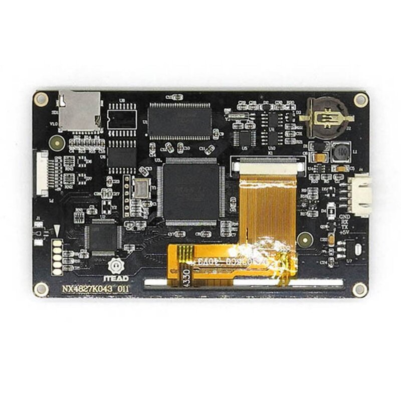 Nextion 4.3 "NX4827K043 تعزيز HMI الذكية الذكية USART UART المسلسل اللمس TFT وحدة عرض LCD لوحة لتوت العليق