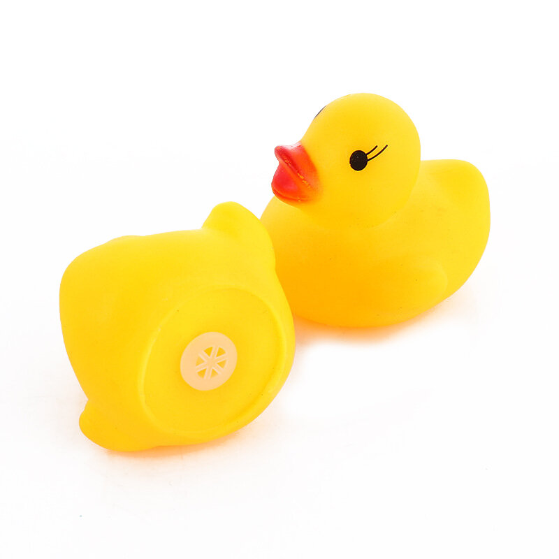 صغيرة صفراء بطة من المطاط حمام لعبة استحمام الطفل ألعاب مياه نقية الطبيعية لطيف المطاط البط للطفل كيندر ألعاب تعليمية