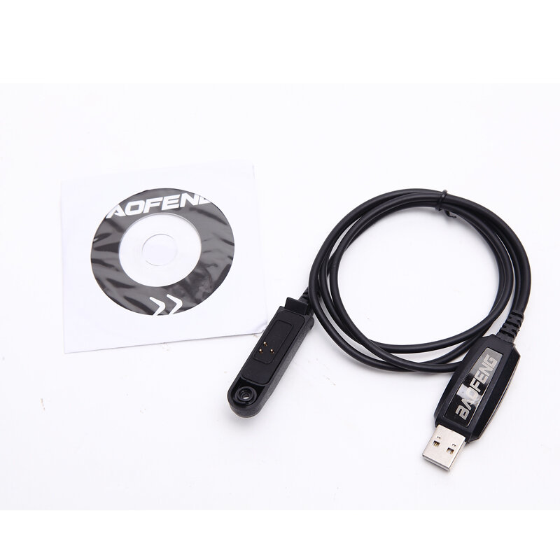 100% الأصلي BaoFeng UV9R USB البرمجة كابل سائق CD ل UV-XR A-58 UV-9R زائد BF-A58 اسلكية تخاطب