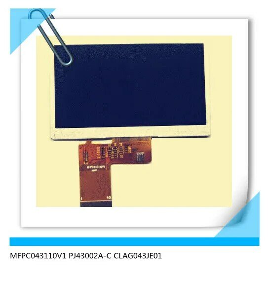 MFPC043110V1 PJ43002A-C CLAG043JE01 جديد 4.3 بوصة شاشة lcd وشاشة تعمل باللمس