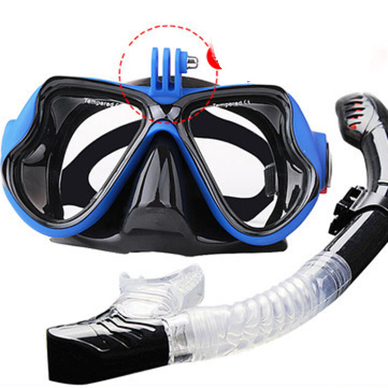 2023 قناع احترافي تحت الماء كاميرا قناع غوص نظارات السباحة غص تحت الماء معدات الغوص حامل كاميرا للذهاب برو #1