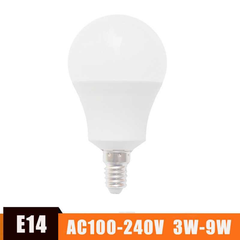 E14 LED لمبة إضاءة عالية السطوع ، 5W ، 3W ، 9W ، Bombillas ، SMD2835 ، موفر للطاقة