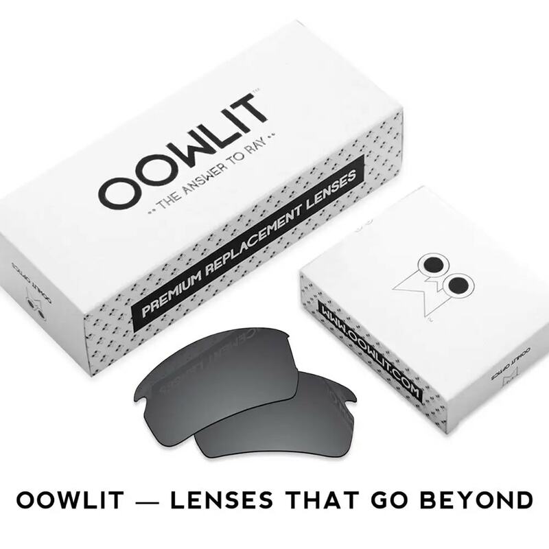 Oowlight-عدسات مستقطبة بديلة ، مرآة حمراء أرجوانية ، للنظارات الشمسية Oakley قاع
