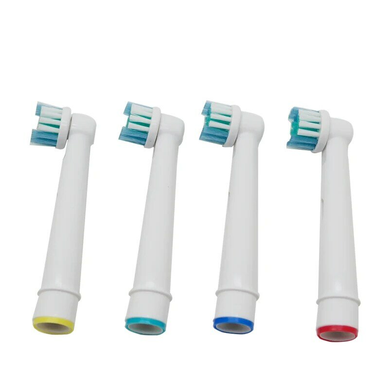 8 قطعة رؤوس لفرشاة الأسنان الكهربائية SB-17A استبدال لينة شعيرات بوم 4 ألوان عن طريق الفم B 3D