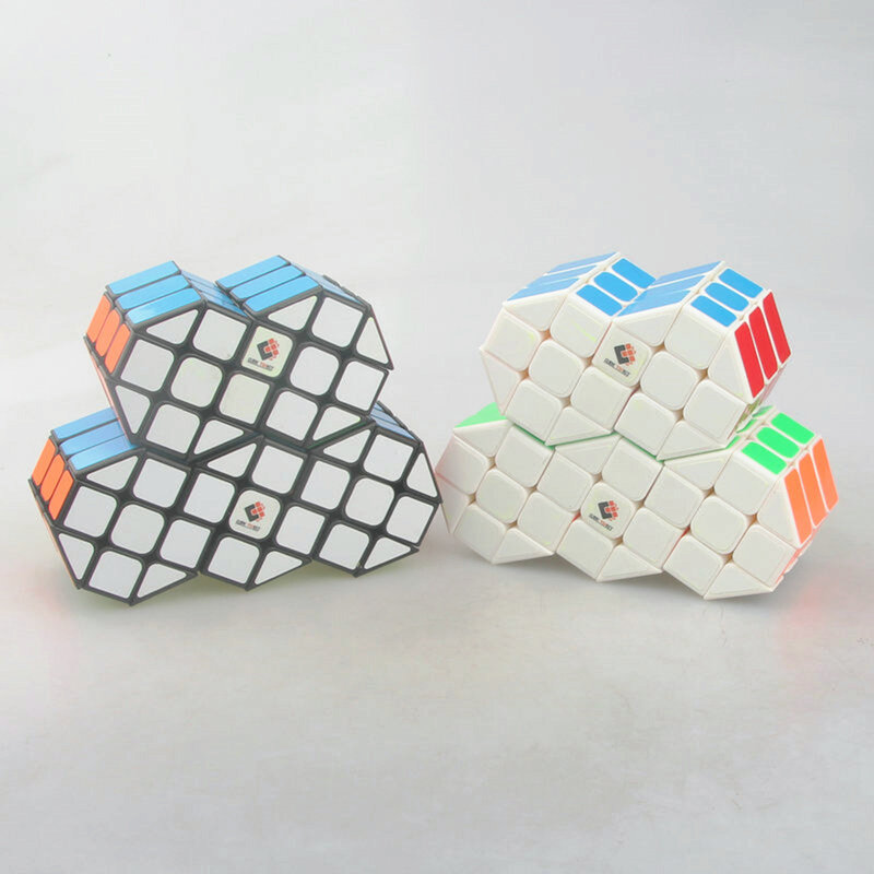 Babelemi الفول السوداني Shap 3x3x3 سرعة مشتركة أُحجية مكعبات سحرية لعبة مكعبات هدية ألعاب تعليمية للأطفال الأطفال