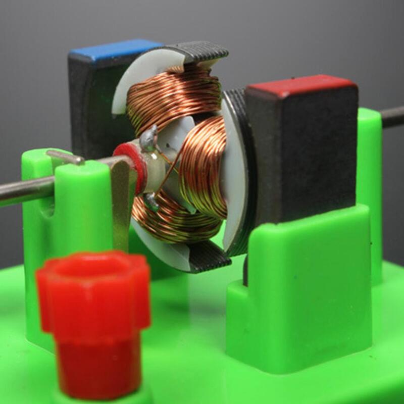 DIY DC محرك كهربائي نموذج الفيزياء التجربة الإيدز الطلاب التعليمي لعبة