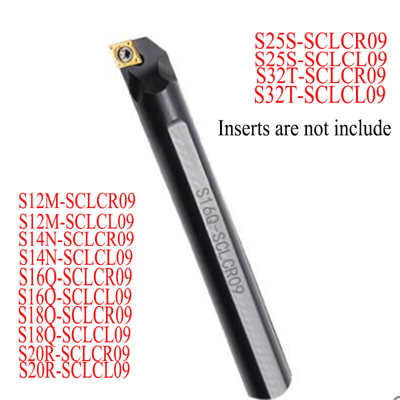 S12M/S14N/S16Q/S18Q/S20R/S25S/S32T-SCLCR09/SCLCL09 الداخلية تحول أداة مخرطة تحول أداة حامل cnc أداة