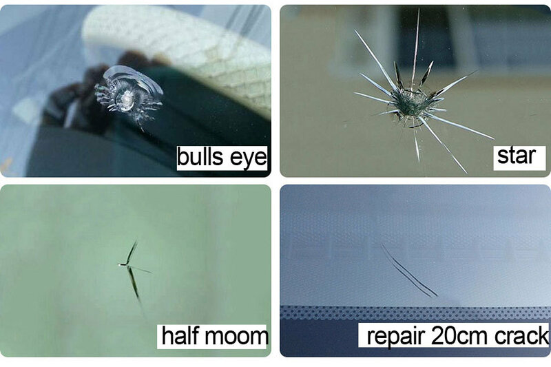 Practical DIY Car Windshield Repair Kit tools Auto Glass Windscreen Repair Set For Auto Window Chip Crack Star Bullseye