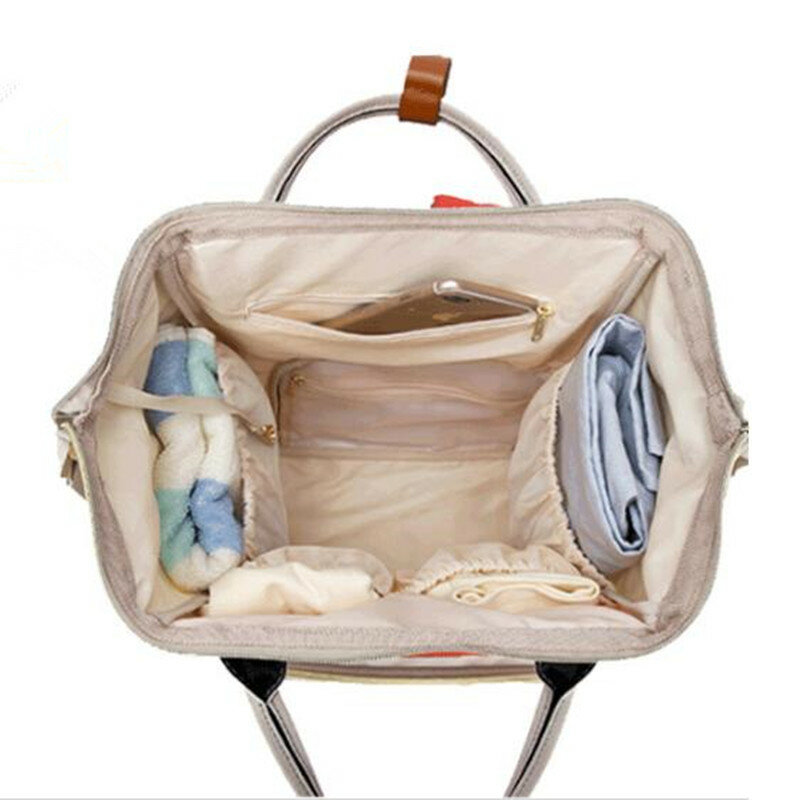 انخفاض الشحن عالية الجودة Mummy الأمومة الحفاض حقيبة سعة كبيرة الطفل حقيبة حقيبة السفر مصمم التمريض حقيبة رعاية الطفل
