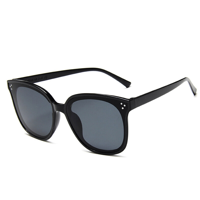 جديد النساء الرجال القيادة النظارات الشمسية الرجعية Vintage نظارات شمسية بلاستيكية فاخرة في الهواء الطلق Oculos دي سول Gafas UV400 موضة الأسود N097
