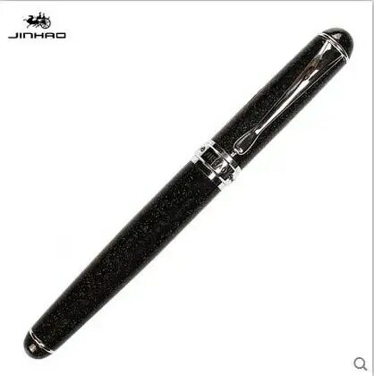 1 قطعة/الوحدة الفضة كليب عالية الجودة نافورة القلم Jinhao 750 المنقار الجميلة طالب الكتابة أقلام الحبر 15 الألوان للاختيار اللوازم المدرسية