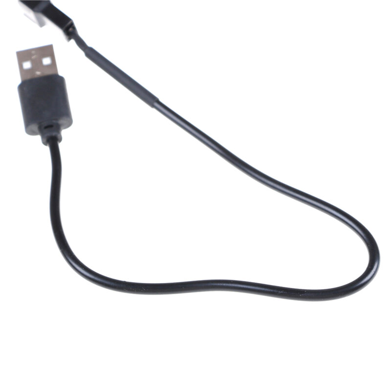 كابل محول USB 2.0 ذكر إلى موصل 3-Pin ، 32 سنتيمتر ، لمروحة كمبيوتر 5 فولت ، أسود