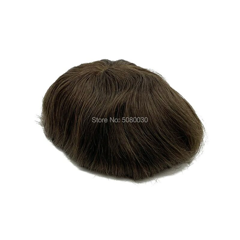 نظام إصلاح الشعر للرجال Q6 قاعدة مبيض عقدة شعر بشري شعر مستعار نظام دانتيل شعري طبيعي شعر ريمي شحن مجاني