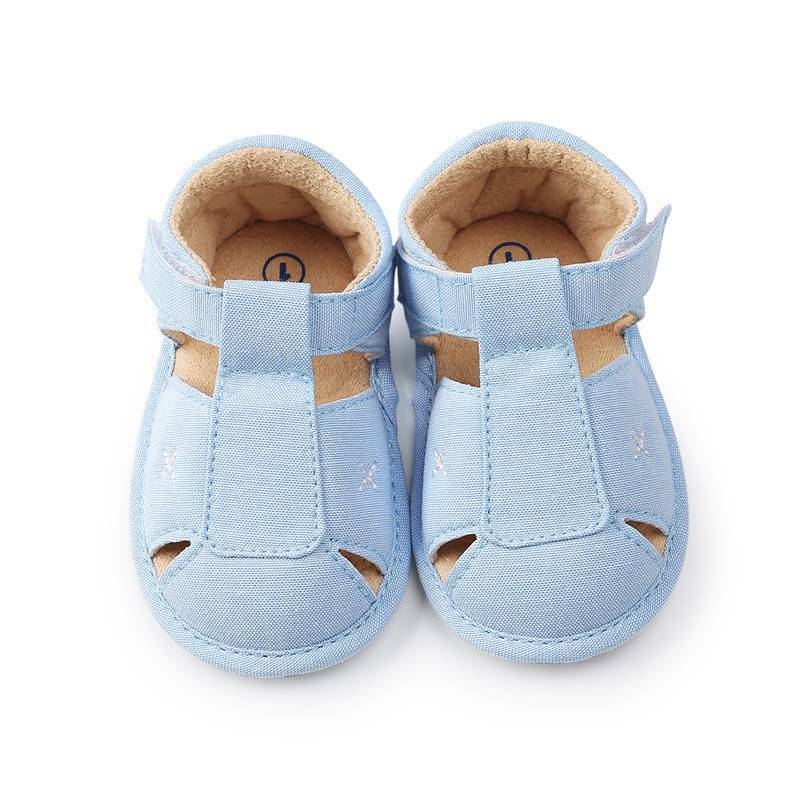 الربيع و الصيف الطفل الأحذية 6-12 أشهر لينة المطاط وحيد الذكور طفل 0-1 سنة عدم الانزلاق تنفس حذاء طفل صغير
