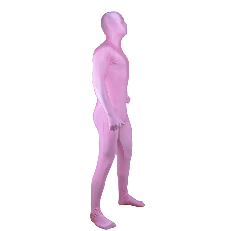 (SCM032) سباندكس نايلون ليكرا صنم Zentai البدلة كامل الجسم للجنسين الجلد الثاني شفاف ضيق