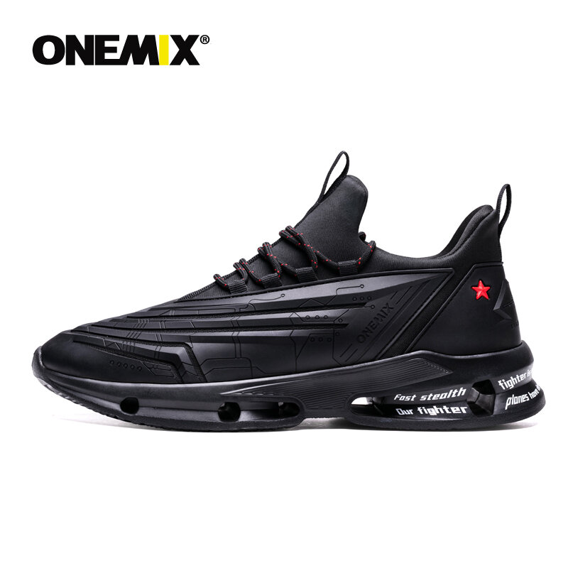 ONEMIX احذية الجري للرجال أحذية الهواء المهنية في الهواء الطلق الرياضة خفيفة عازلة المشي أحذية رياضية أحذية تدريب Homens