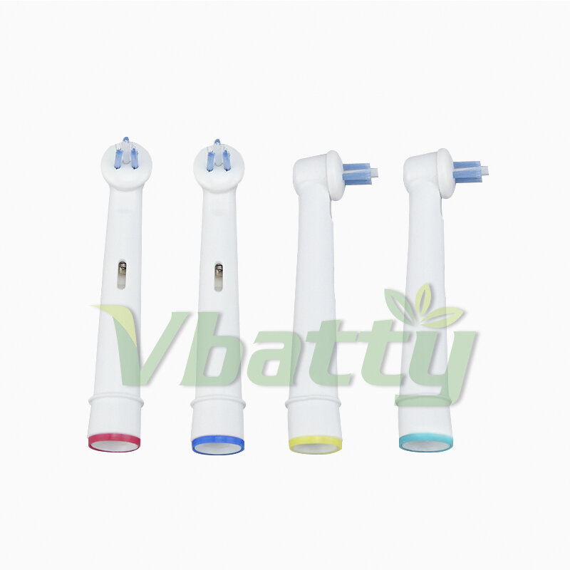 Vbatty 1012 1 مجموعة/4 قطعة فرشاة الأسنان الكهربائية رؤوس فرشاة الاستبدال مرنة ل أورال-B IP-17A