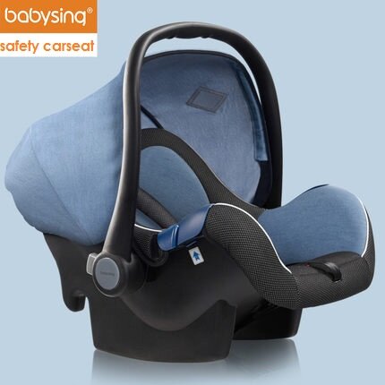 بيبي سينغ 0 12 شهر حامل يدوي سلامة سلة الطفل مقعد السيارة القرصنة كرسي السرير للأطفال الرضع حديثي الولادة arabshoppy