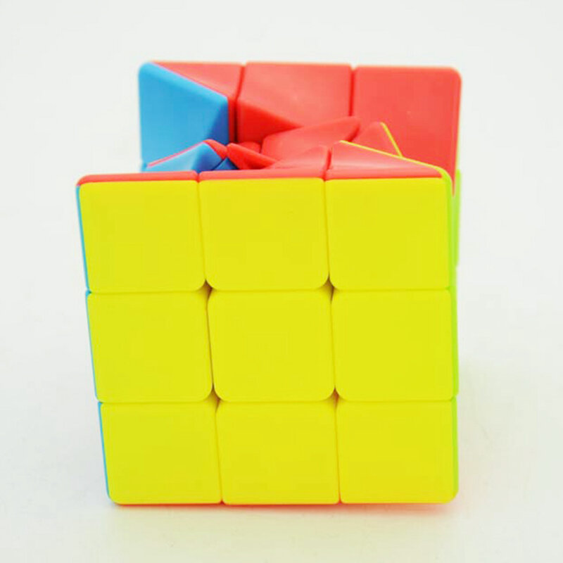 Babelemi Pinkycolor 3x3x3 ملتوي الإنحراف مكعب سرعة المكعب السحري لغز لعبة مكعبات ألعاب تعليمية هدية للأطفال الاطفال