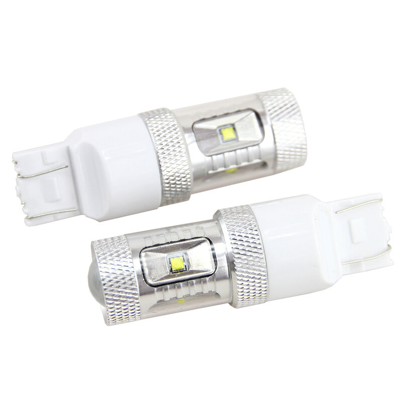 2 قطعة 30 واط الأبيض CANBUS لا خطأ T20 W21W 7440 7443 LED لمبة ل بولو 6C (2009-2016) LED النهار تشغيل أضواء DRL
