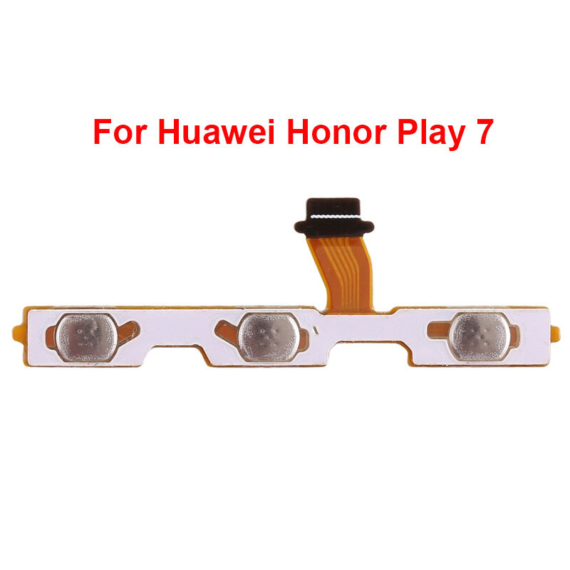 HAWEEL-زر طاقة وكابل صوت مرن لهاتف Huawei Honor Play 7