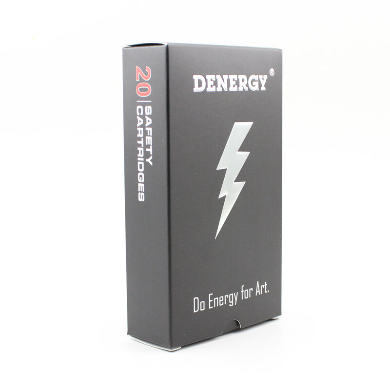 Denergy 1218RS الموالية جودة 20 قطعة/صندوق خرطوشة الوشم الإبرة ل بطانة جريئة و التفاصيل الصغيرة تظليل يعمل العادية