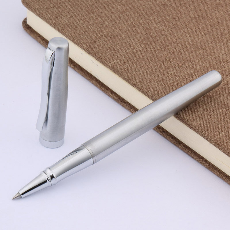209 المعادن التجارة الكلاسيكية الكتابة الفضة الكلاسيكية هدية رولربال القلم