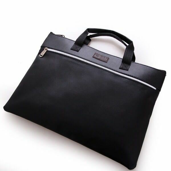 حقيبة جلدية تقليدية جديدة للرجال ، مغلف أعمال ، صلبة ، عالية الجودة ، حزمة ملفات ، حقيبة ريترو