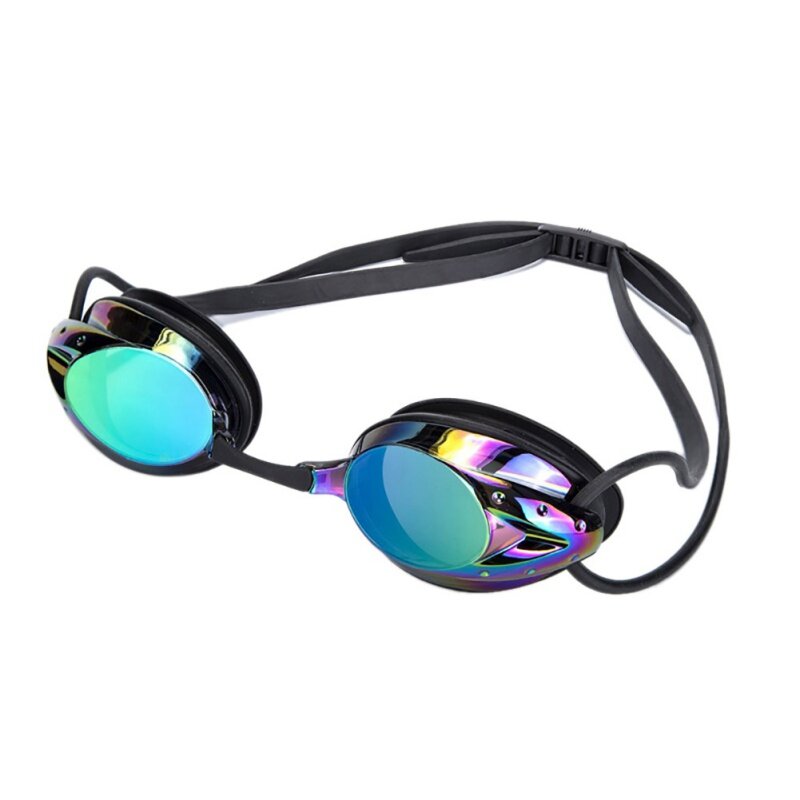 الرجال النساء المهنية نظارات الساحة السباحة الملونة سباق لعبة مكافحة الضباب نظارات في الهواء الطلق الغوص نظارات الوقاية للسباحة