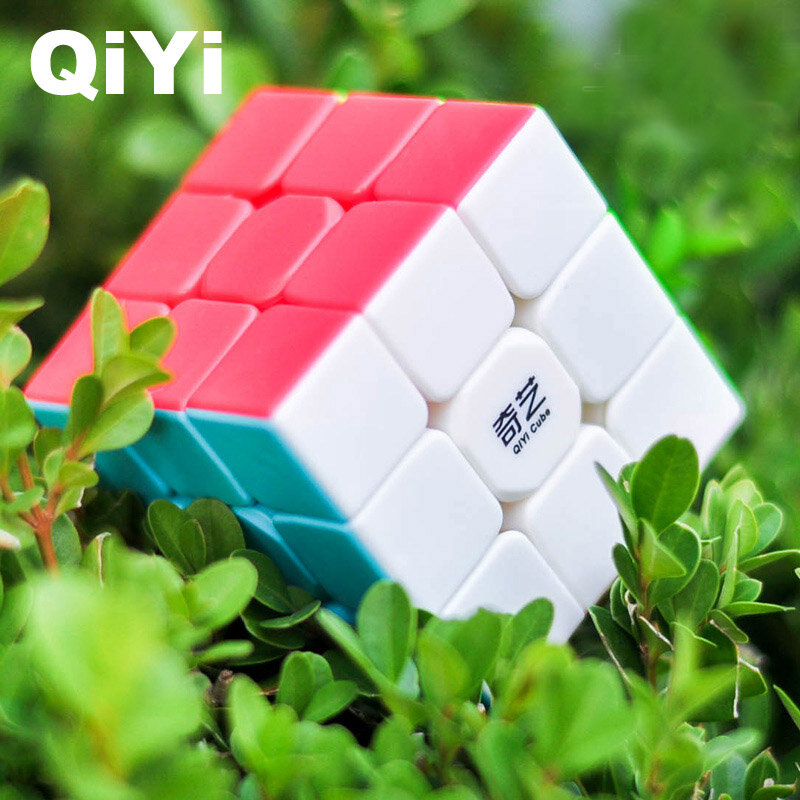 مكعبات سحرية QiYi Warrior W 3x3 تصميم جديد سلس مكعب سرعة Cubo Magico ألعاب تعليمية كلاسيكية للأطفال ماجيك-مكعبات MF3SET