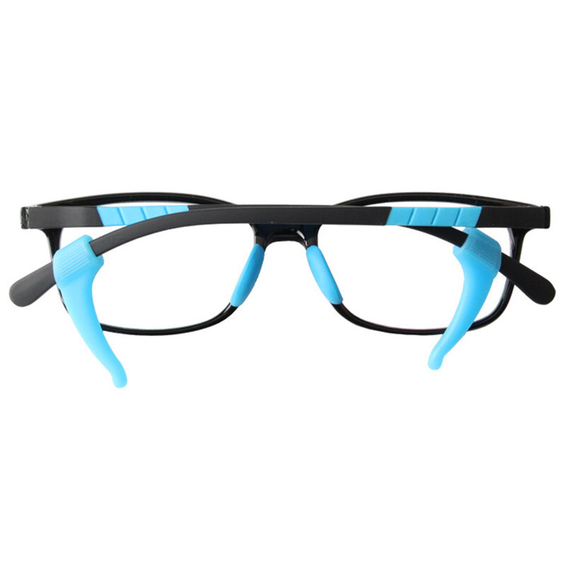 أكسسوارات نظارات أنيقة مضادة للانزلاق مزودة بخطاف للأذن نظارة عيون وقبضة من السيليكون لحامل طرف المعبد وقبضة النظارات