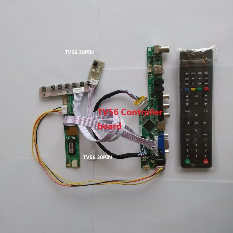 ل 30pin N154I2-L02 VGA AV كيت DIY الصوت LED 1 CCFL التلفزيون HDMI-متوافق USB مصابيح تحكم مجلس 1280X800 15.4 "لوحة الشاشة