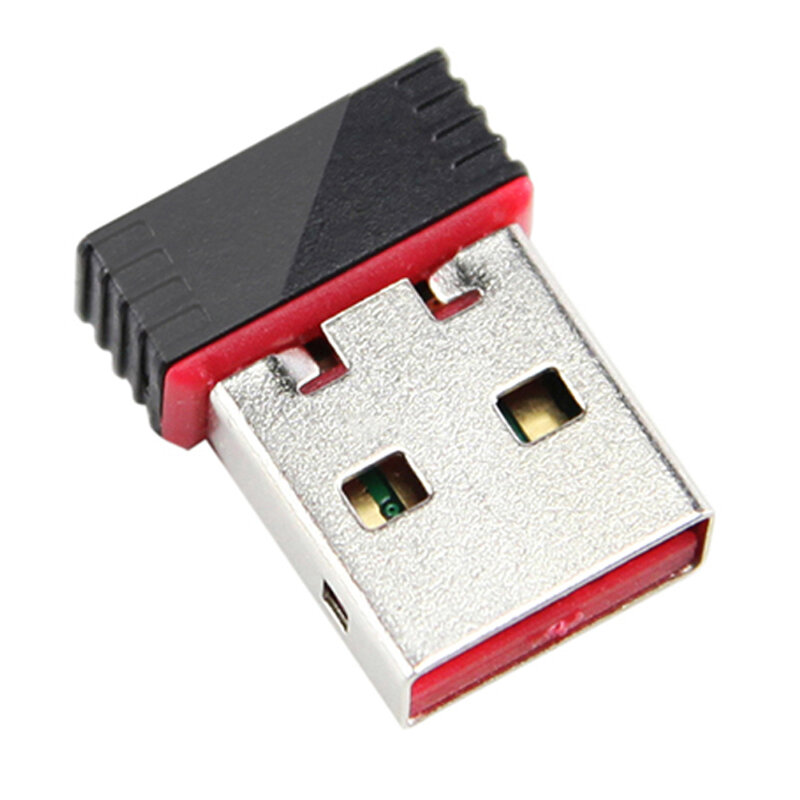محول واي فاي صغير 150 ميجابت في الثانية ، بطاقة شبكة شبكة لاسلكية ، 802.11 n/g/b ، USB 2.0 ، لأجهزة الكمبيوتر المحمول MAC و Windows