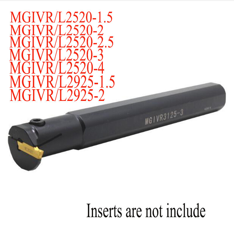 MGIVR2520-1.5/MGIVL2520-1.5/MGIVR2520-2/MGIVL2520-2/MGIVR2520-2.5/MGIVR2520-3/MGIVR2520-4/MGIVR2925-1.5 أداة حامل cnc